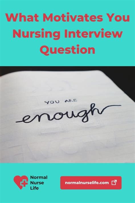 What Motivates You Nursing Interview Question Answers