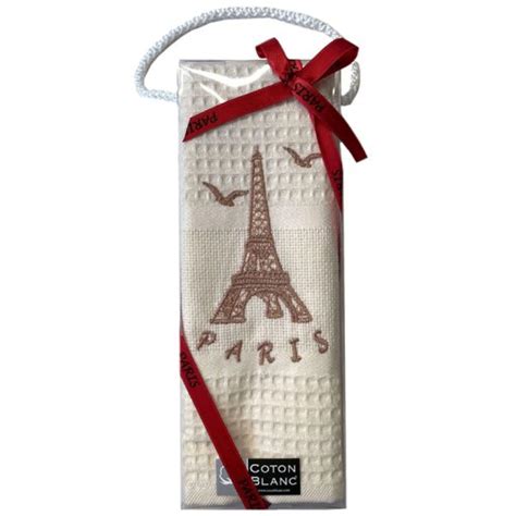 Gift Boxed Cotton French Tea Towel French Affair