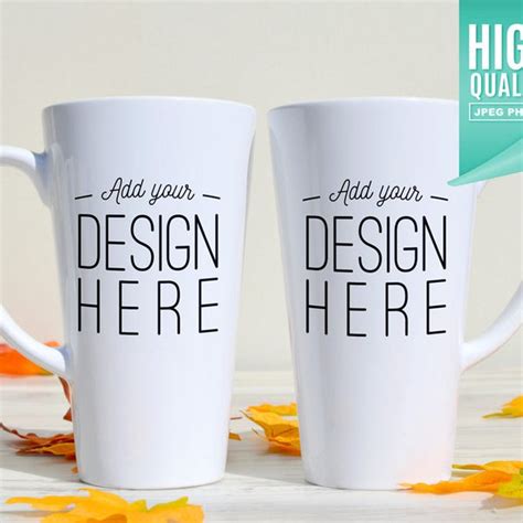 Double Latte Mockup Etsy