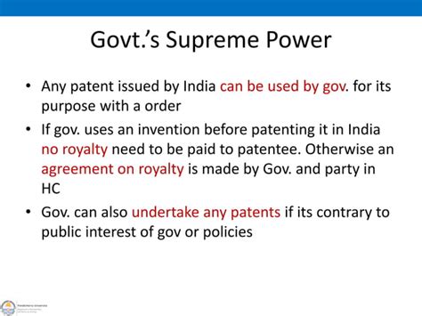 Intellectual Property Rights In India