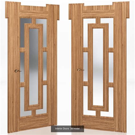 Interior Doors 3d Model Collection 10 Pieces VR AR Low Poly CGTrader