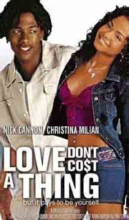 Love Don't Cost a Thing DVD Release Date April 27, 2004