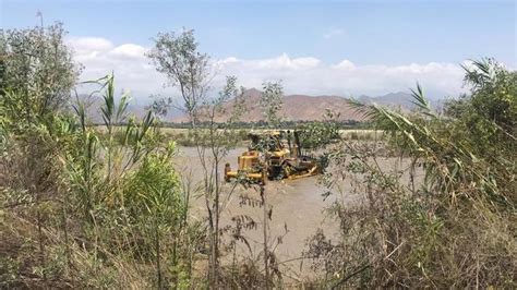 MINAGRI ejecuta obras de prevención en puntos críticos del río Chicama