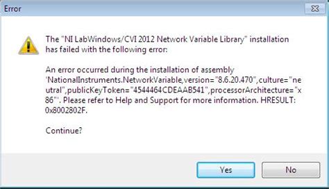 Error Occurs During Ni Software Installation Techyv