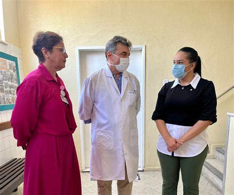 Dayany Bittencourt Realiza Visita Institucional Maternidade Escola