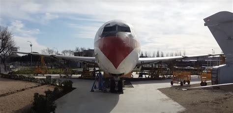 Aterriza Un Boeing 707 En La Universidad Rey Juan Carlos