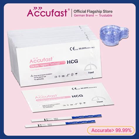 Accufast Hcg Pregnancy Weekly Tests Exclusive P Atent Tell You How Many