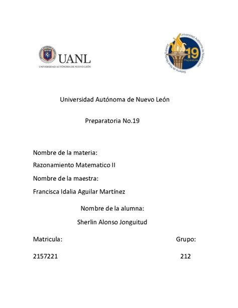 Bloque 1 Parte 2 RM Razonamiento Matemático Universidad Autónoma de