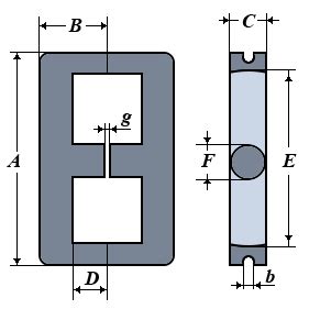 Ferrite Core Transformer Calculation