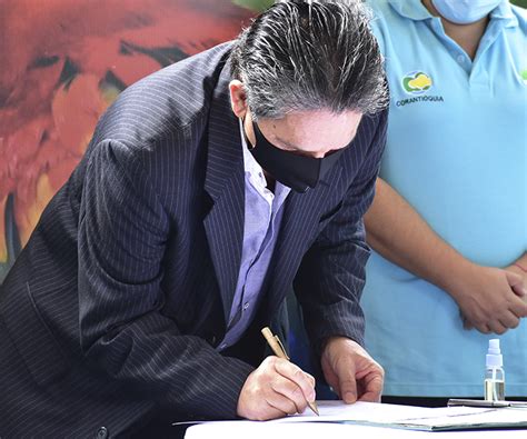 Uniminuto Y Corantioquia Firman Pacto Por La Sostenibilidad