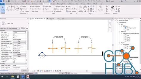 Revit Mep Fire Protection System Mepf Gfx Hub 20 Creative Community