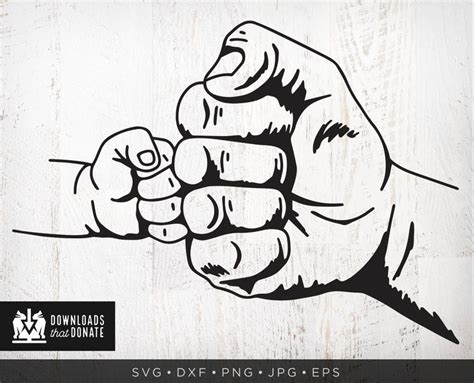 Fist Bump Svg Bundle New Dad Svg Fathers Day Svg Etsy Zeichnung