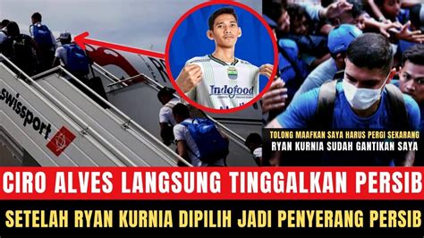 Keputusan Mengejutkan Ciro Alves Dicoret Luis Milla Setelah Ryan Kurnia Gabung Persib Ini