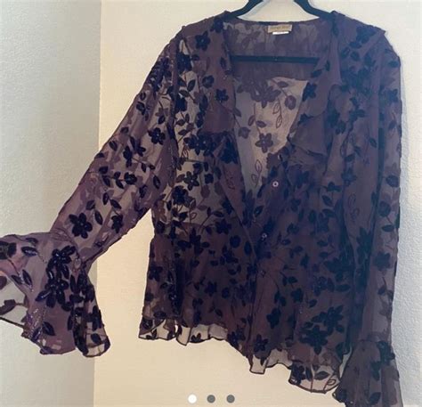 Midnight Velvet Sheer Blouse Fire Clothes Clothes Fashion Inspo