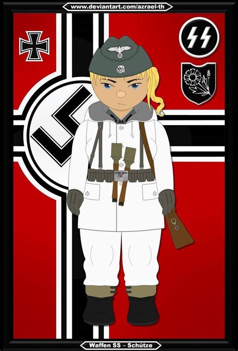 Ww2 German V6 Waffen Ss Winter Soldier 13 Frame By Azrael Th On Deviantart