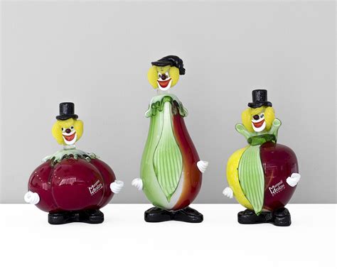 Fruit Clowns Vetreria Murano Design