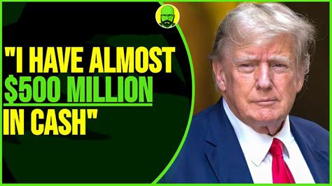 "I HAVE ALMOST $500 MILLION IN CASH" | TSAE - YouTube