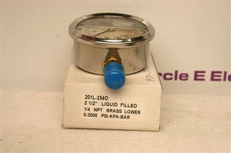 Gauge 201l 254o Liquid Filled New In Box 2 Ebay