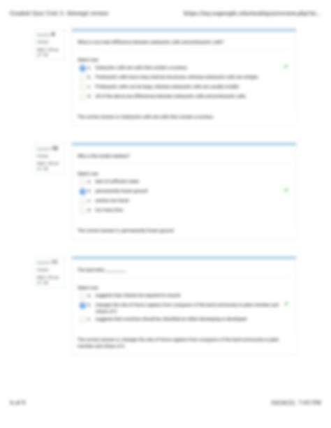 Solution Graded Quiz Unit Envs Introduction To Environmental