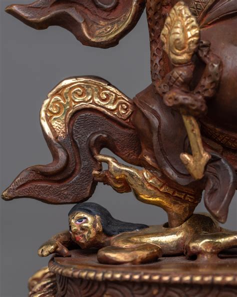 Two Armed Bernagchen Mahakala Dharma Protector Experience The Tranqu