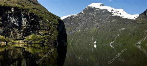 Cruise at Geirangerfjord Stock Photo by ©AGLPhotoproduction 4158240