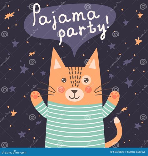 Pajama Party Posters With Happy People In Kigurumi Vector Illustration