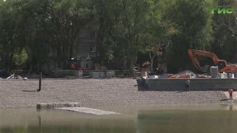 В Самаре начали заполнять водой озеро в обновленном парке "Молодежный ...