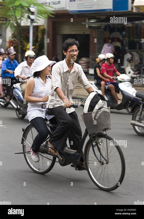 Traffic Saigon Vietnam Stock Photo Alamy