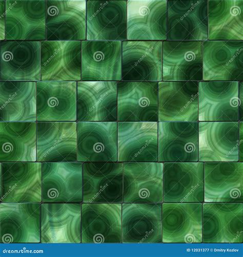 Malachite Seamless Background Tile Royalty Free Stock Photo