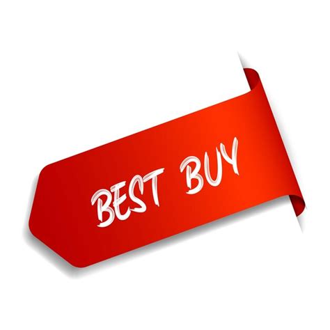 Premium Vector Red Vector Banner Best Buy