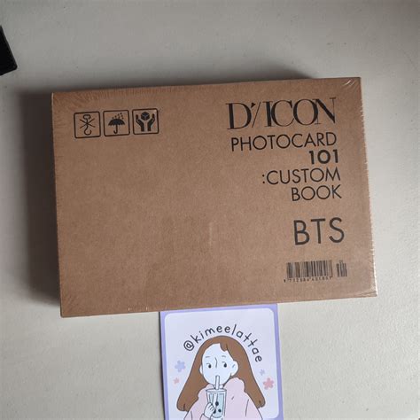 Sealed Bts Dicon Photocard Custom Book Hobbies Toys