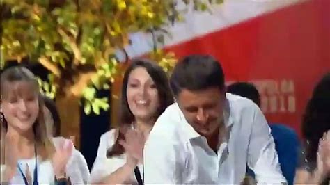 Leopolda Renzi Presenta Il Simbolo Di Italia Viva Video