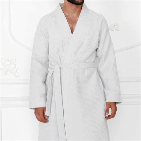 COMFY HOME Халат банный мужской вафельный купить по низким ценам в ЛЭТУАЛЬ
