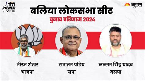 Ballia Lok Sabha Chunav Result 2024 बलिया का रोमांचक रण किसके सिर सजेगा ताज देखें सबसे तेज