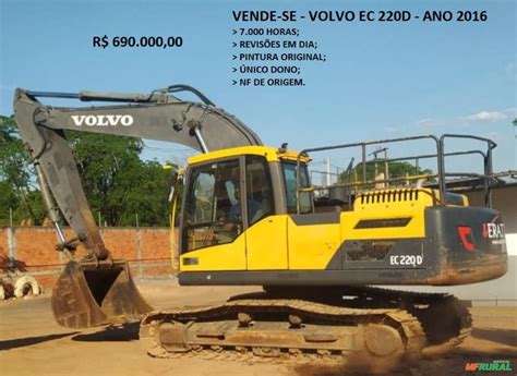 Escavadeira Volvo Ec220d Ano 2016 em Imperatriz MA à venda 632468