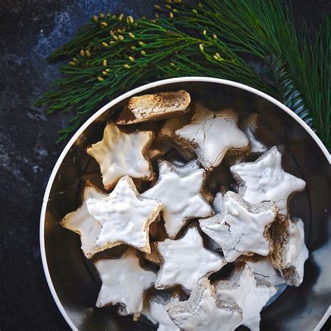 Zimtsterne German Cinnamon Star Cookies Dirndl Kitchen