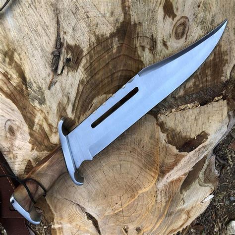 Rambo Bowie Handmade Knife Premium Quality Hand Forged Razor Sharp