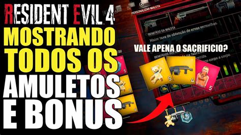 Resident Evil Remake Todos Os Amuletos E Seus Bonus Youtube