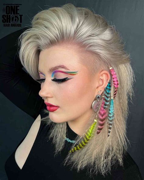 Punk 80s Hairstyles For Women