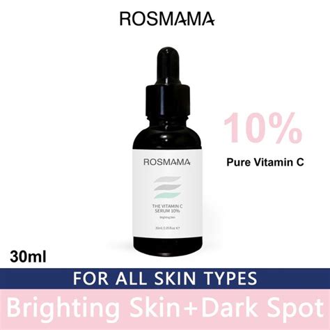 Immediate Delivery Rosmama Vitamin C Glow Super Serum Whitening Skin