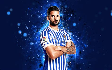 Download imagens Willian José 4k a arte abstrata futebol Real