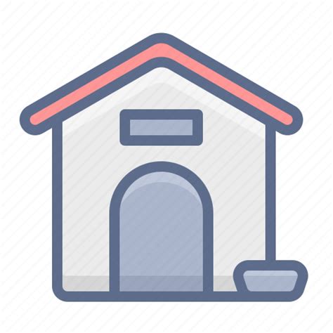 Dog House Pet Icon Download On Iconfinder On Iconfinder