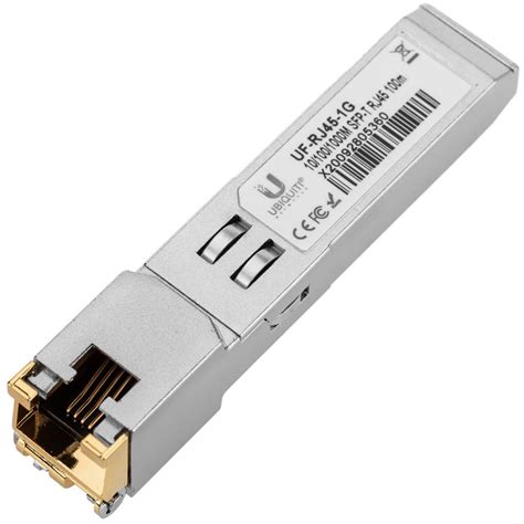 Módulo Sfp Da Ubiquiti Networks Uf Rj45 1g Ufiber Sfp Para Transceptor