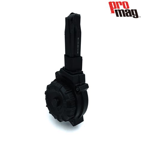 Promag Ruger Max 9 9mm 50 Round Drum Magazine The Mag Shack