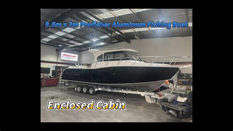 Gospel Boats Profisher M Profisher Enclosed Cabin Cruiser Aluminum