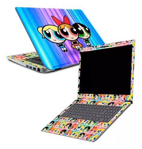 Skin Laptop Chicas Superpoderosas Cartoon Network Decora Cuotas Sin