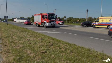 Wypadek autobusu wiozącego dzieci w Końskich 05 TKN24