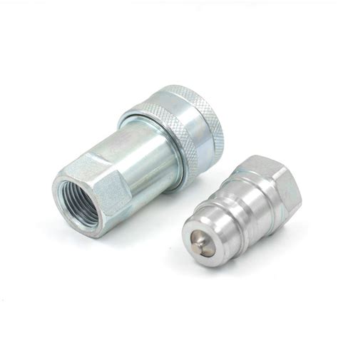 Inch Bsp Npt Female Thread Iso A Norm Carbon Steel Hydraulic Quick