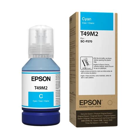 Botella De Tinta Epson T49M Cian 140ml SC F170