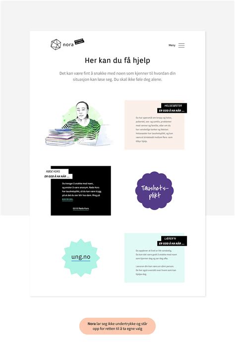 Nora Website by Sopra Steria Design | Behance :: Behance